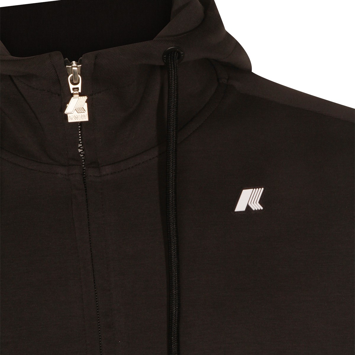 BLACK COTTON SWEATSHIRT