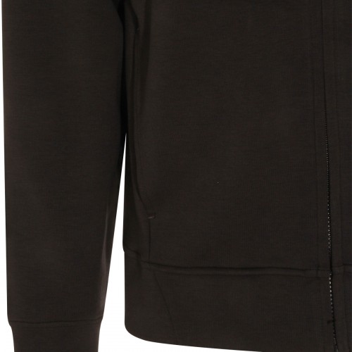 BLACK COTTON SWEATSHIRT