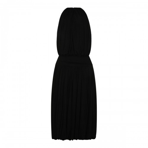 BLACK VISCOSE DRESS 2