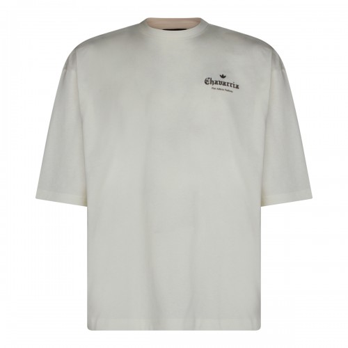 WHITE COTTON T-SHIRT