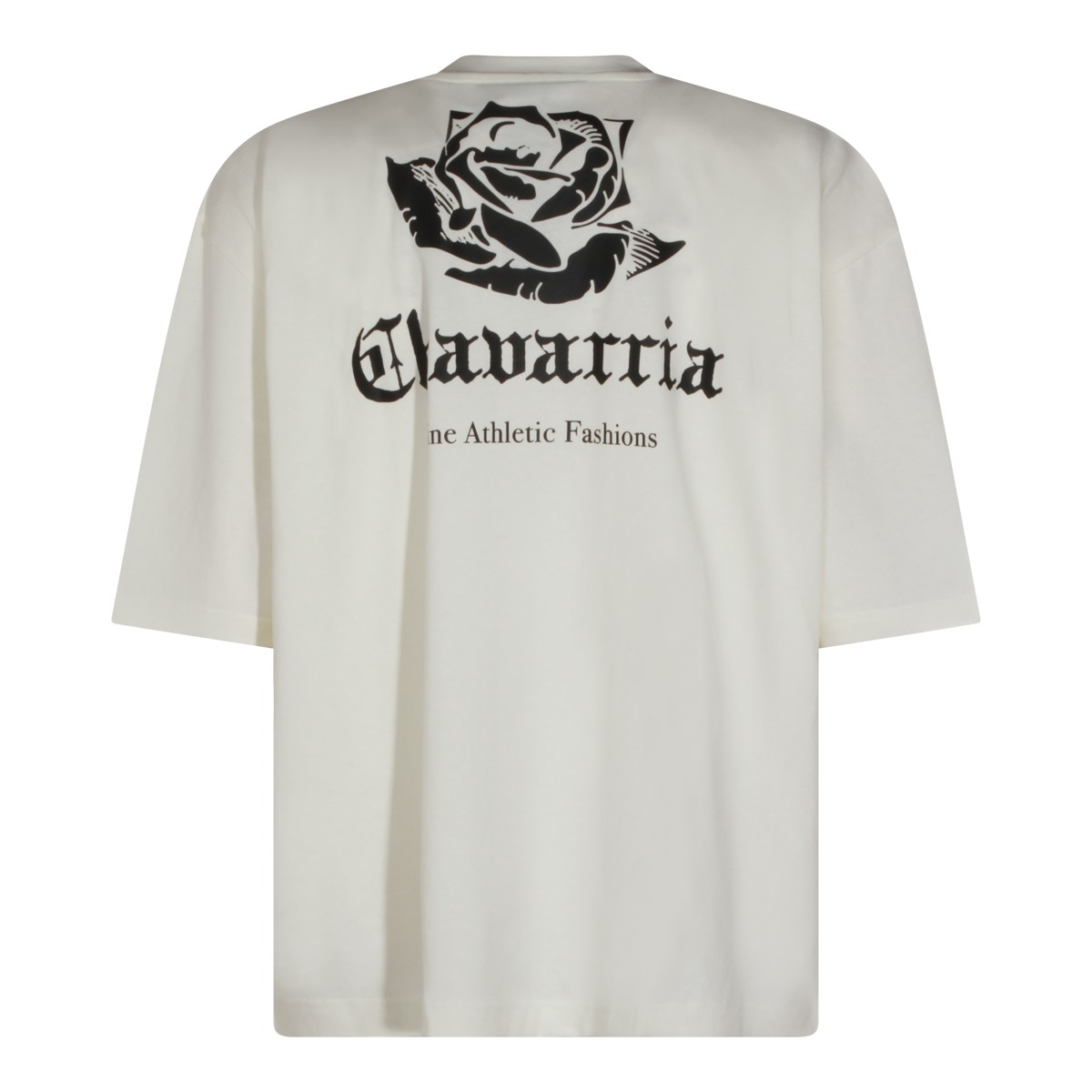 WHITE COTTON T-SHIRT