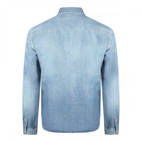 LIGHT BLUE COTTON SHIRT