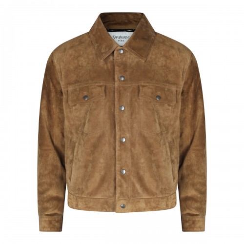 BROWN LEATHER JACKET