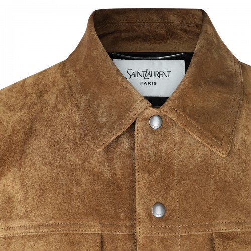 BROWN LEATHER JACKET