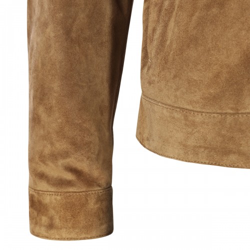 BROWN LEATHER JACKET