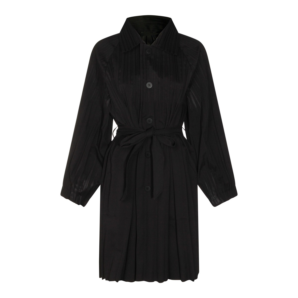 BLACK TRENCH COAT