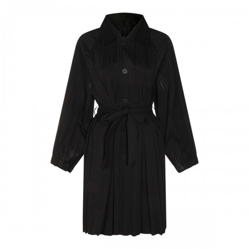BLACK TRENCH COAT