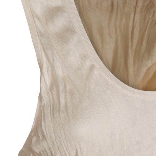 LIGHT BEIGE VISCOSE TOP