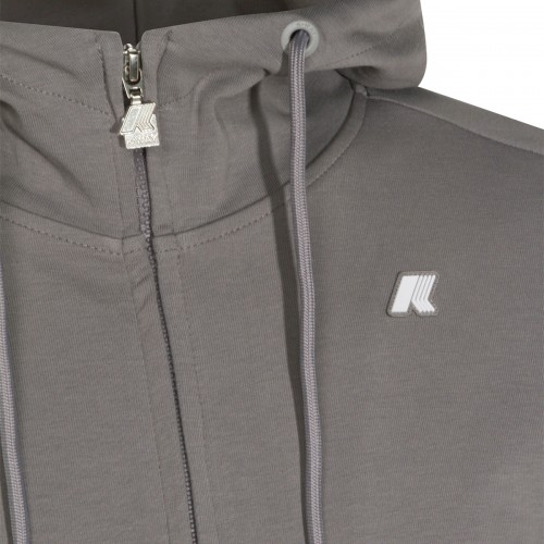 GREY COTTON SWEATSHIRT
