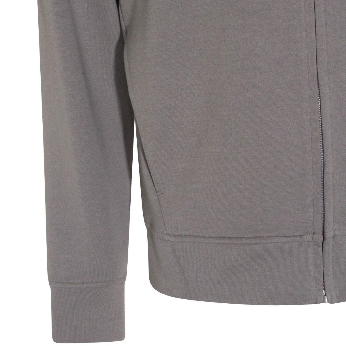 GREY COTTON SWEATSHIRT