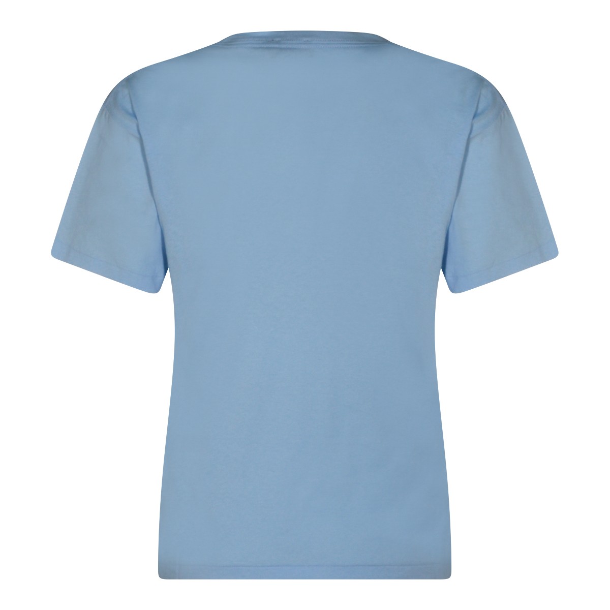 LIGHT BLUE COTTON T-SHIRT