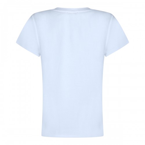 WHITE COTTON T-SHIRT