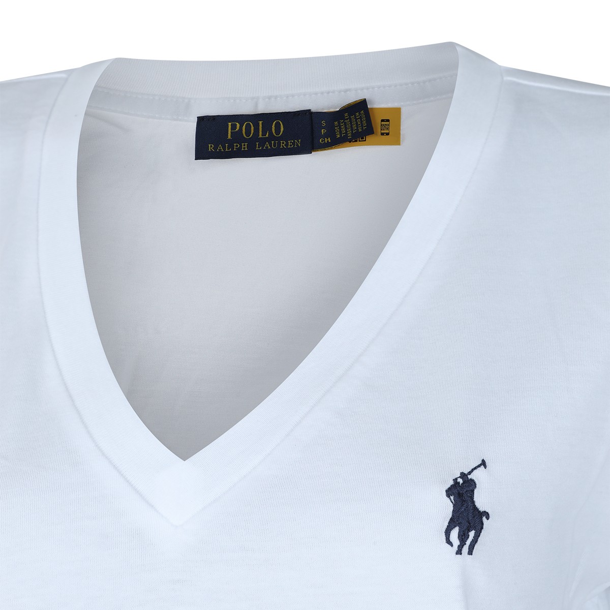 WHITE COTTON T-SHIRT