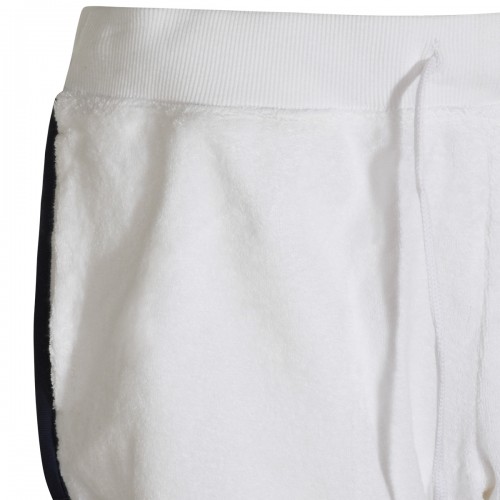 WHITE COTTON SHORTS