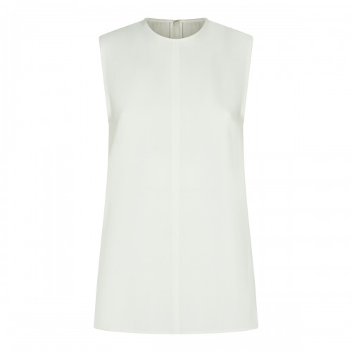 WHITE VISCOSE TOP