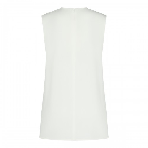 WHITE VISCOSE TOP