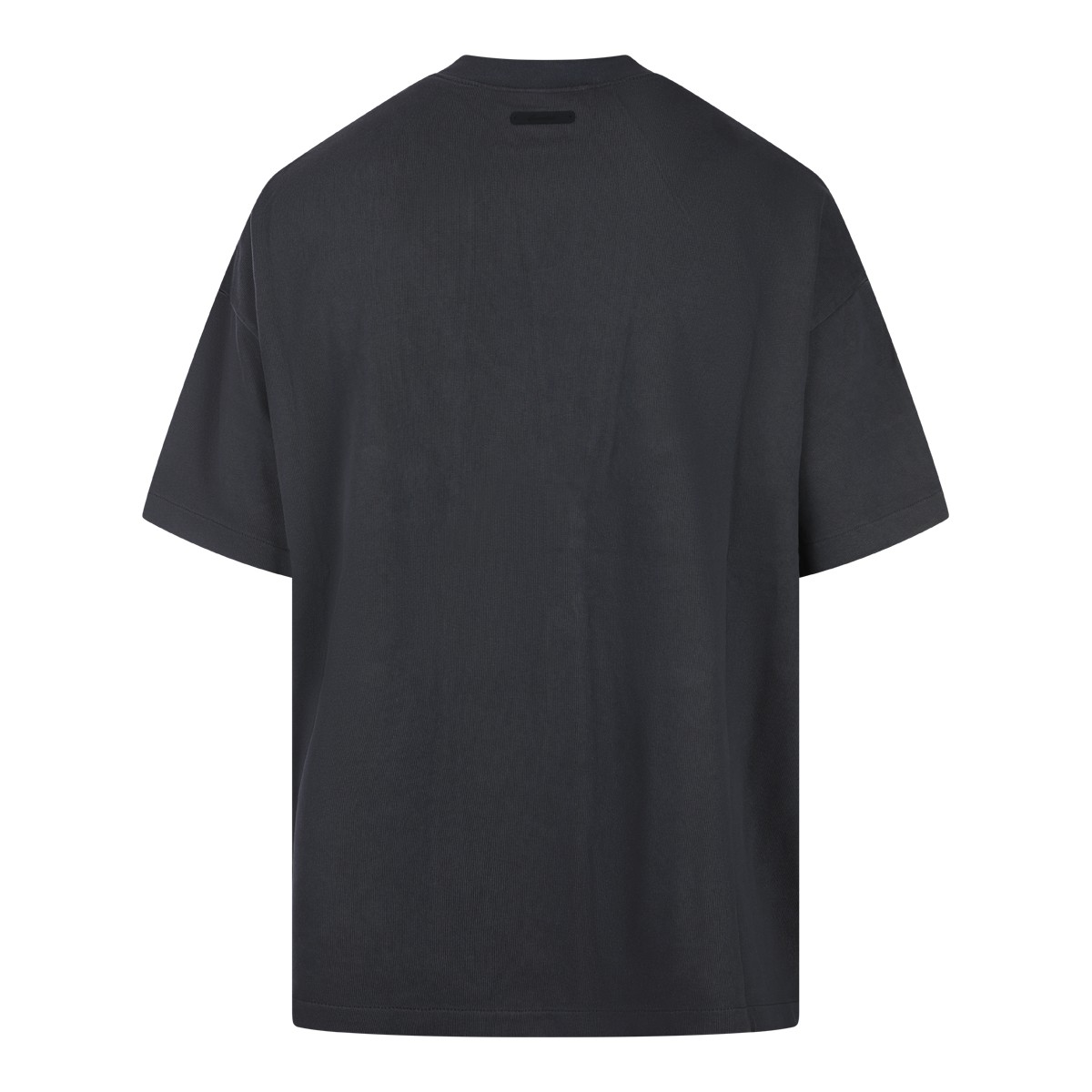 BLACK COTTON T-SHIRT