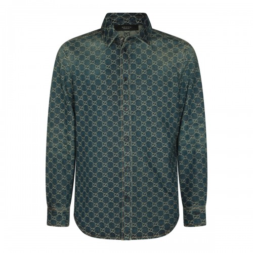 BLUE DENIM GG SHIRT