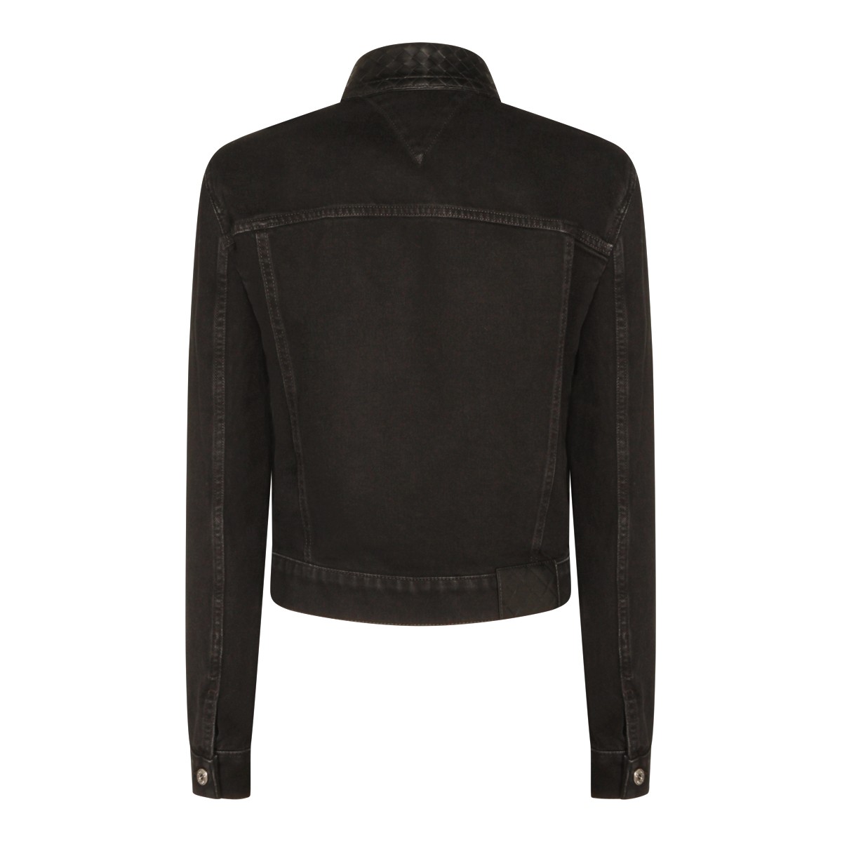 BLACK COTTON CASUAL JACKET