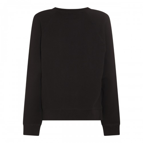 BLACK COTTON SWEATSHIRT 2