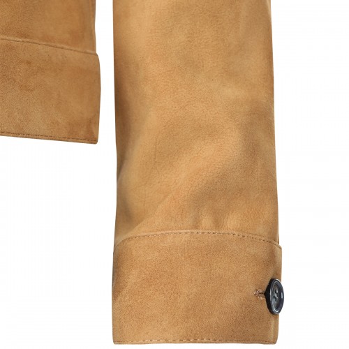 CARAMEL LEATHER JACKET