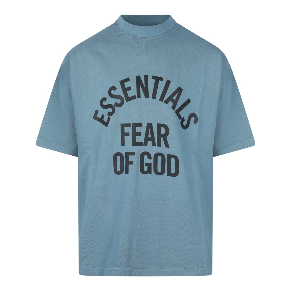 LIGHT BLUE COTTON T-SHIRT