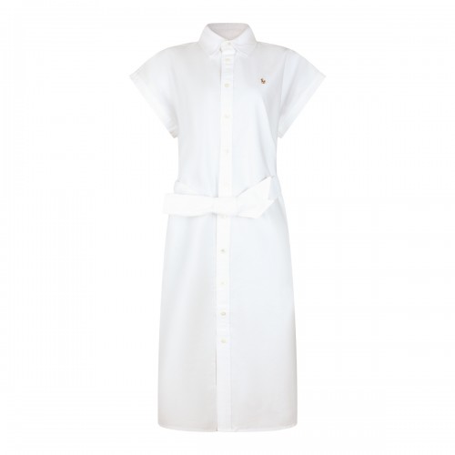 WHITE COTTON DRESS