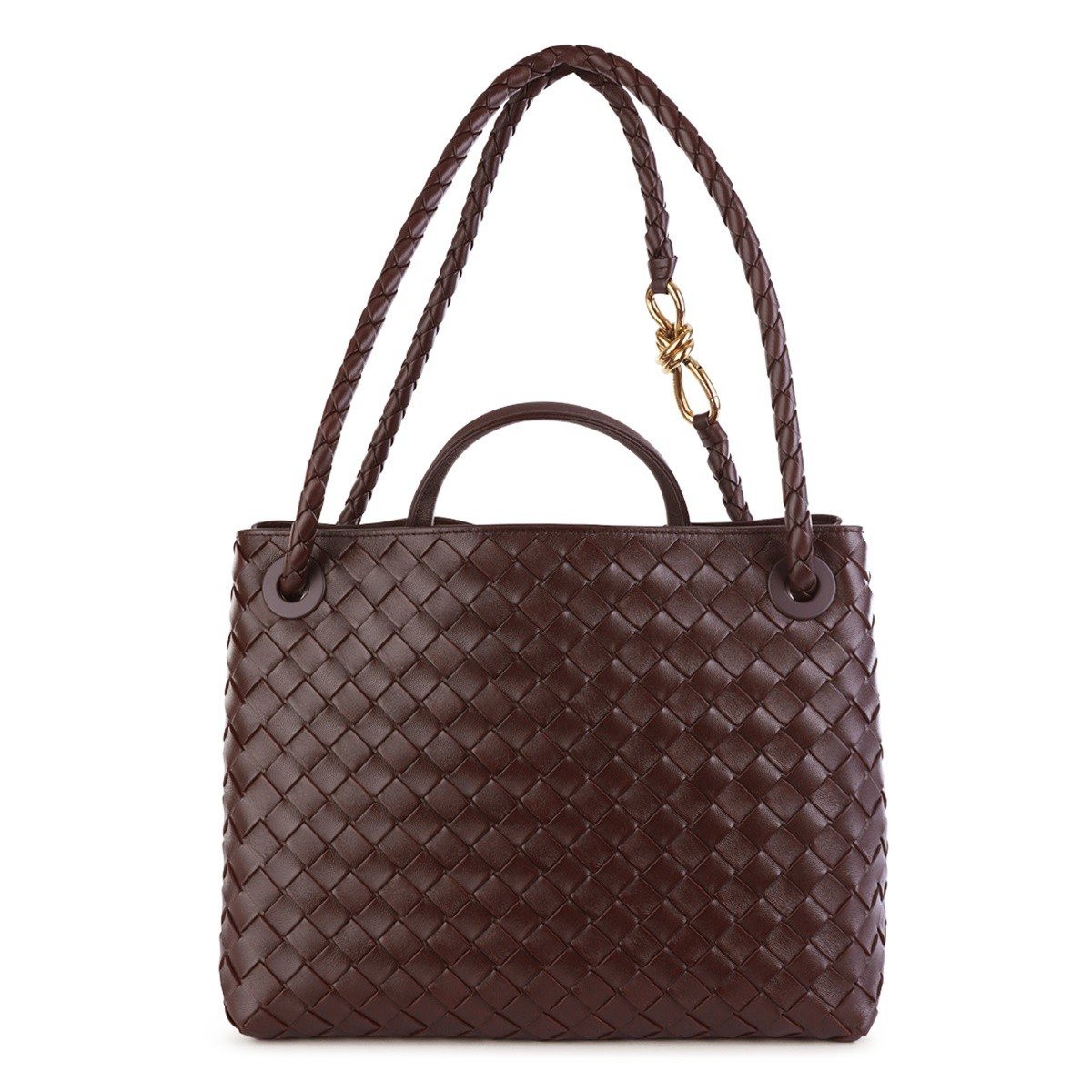 DARK BAROLO LEATHER ANDIAMO BAG