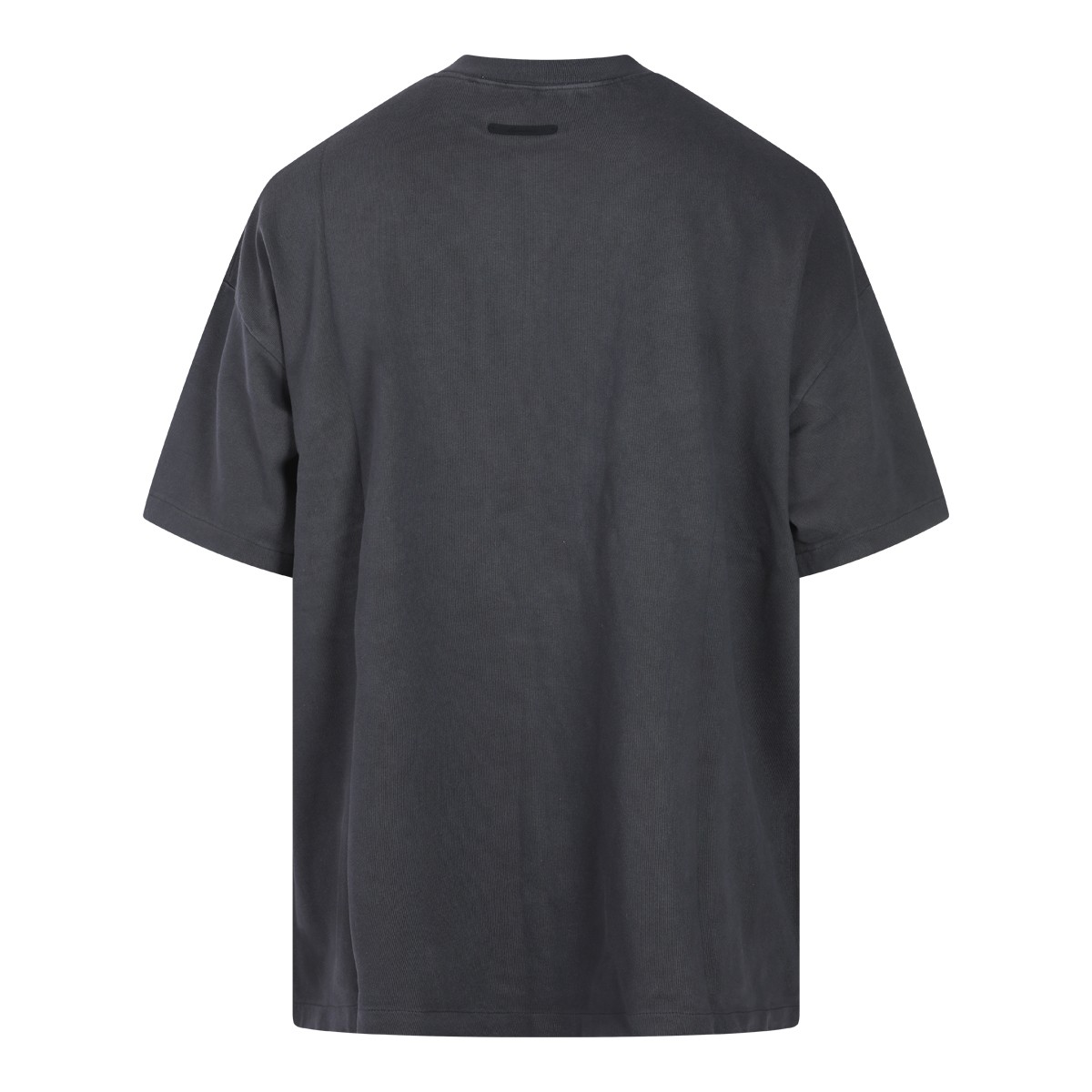 DARK GREY COTTON T-SHIRT