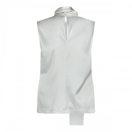 WHITE SILK TOP 2