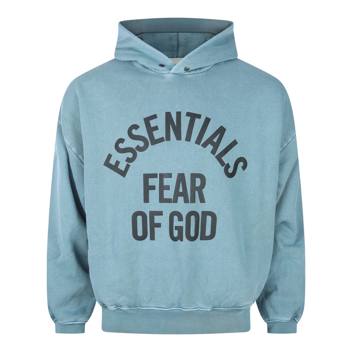 LIGHT BLUE COTTON SWEATSHIRT