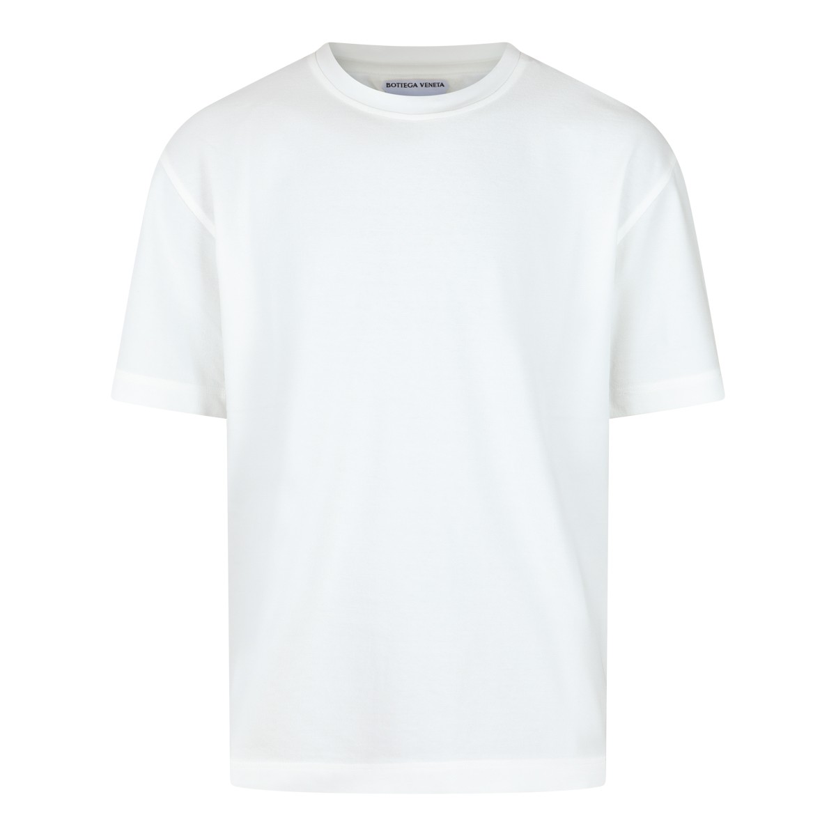 WHITE COTTON T-SHIRT