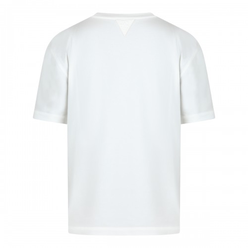 WHITE COTTON T-SHIRT