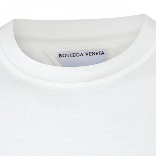 WHITE COTTON T-SHIRT