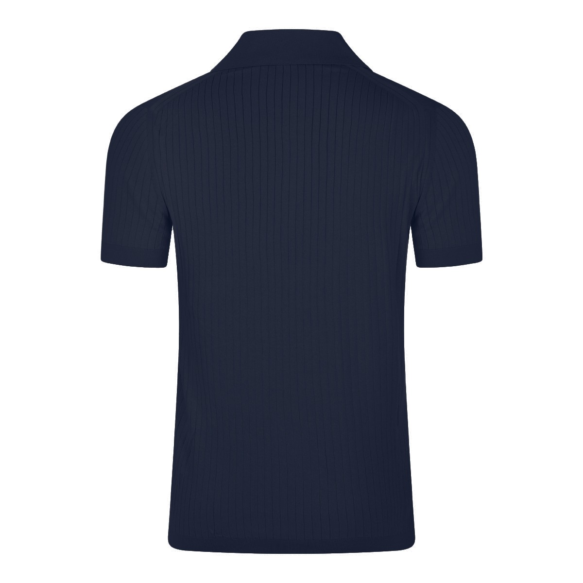 NAVY COTTON POLO SHIRT