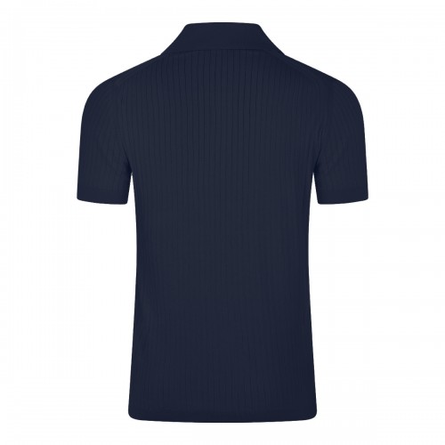 NAVY COTTON POLO SHIRT