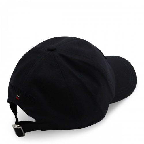 NAVY COTTON BASEBALL CAP