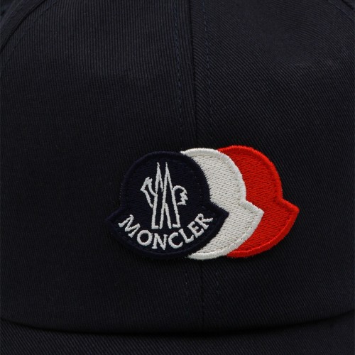 NAVY COTTON BASEBALL CAP