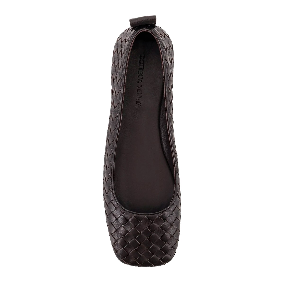 BLACK LEATHER LUCY FLATS