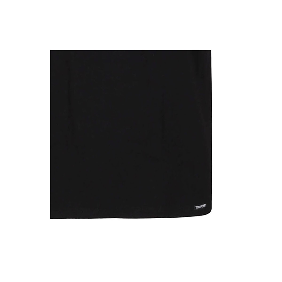 BLACK COTTON T-SHIRT