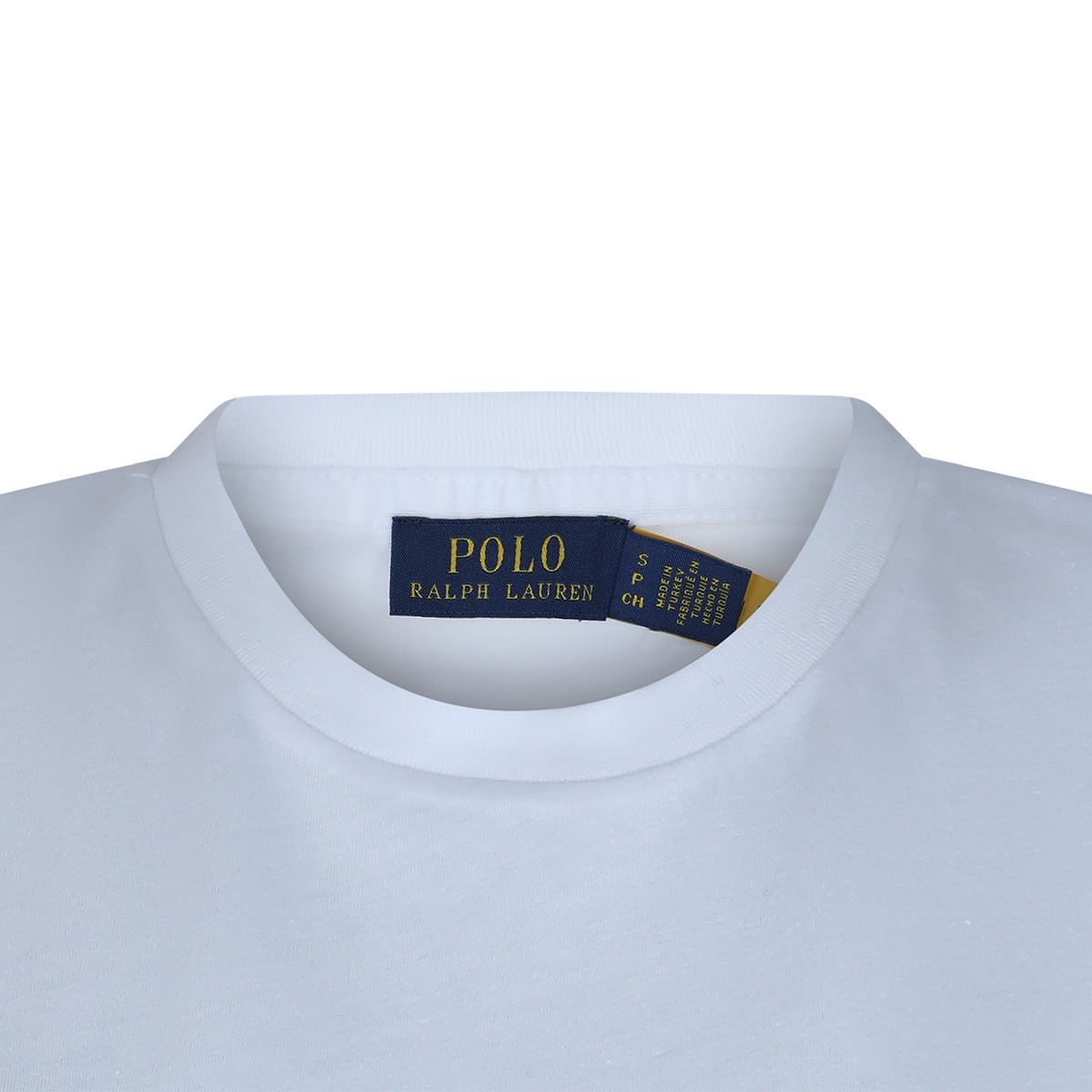 WHITE COTTON T-SHIRT