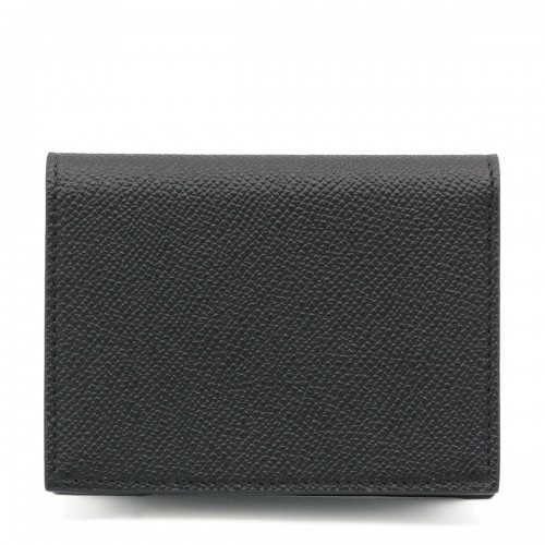 BLACK LEATHER CARD HOLDER 2