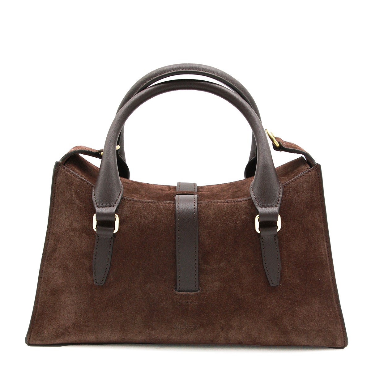 BROWN LEATHER ROXANNE SMALL TOP...