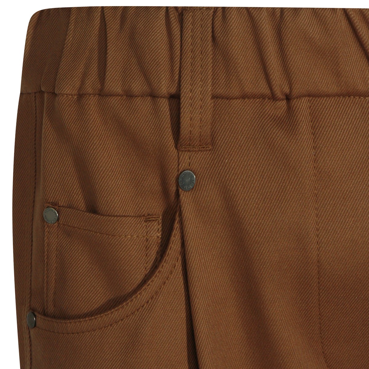 BROWN COTTON PANT