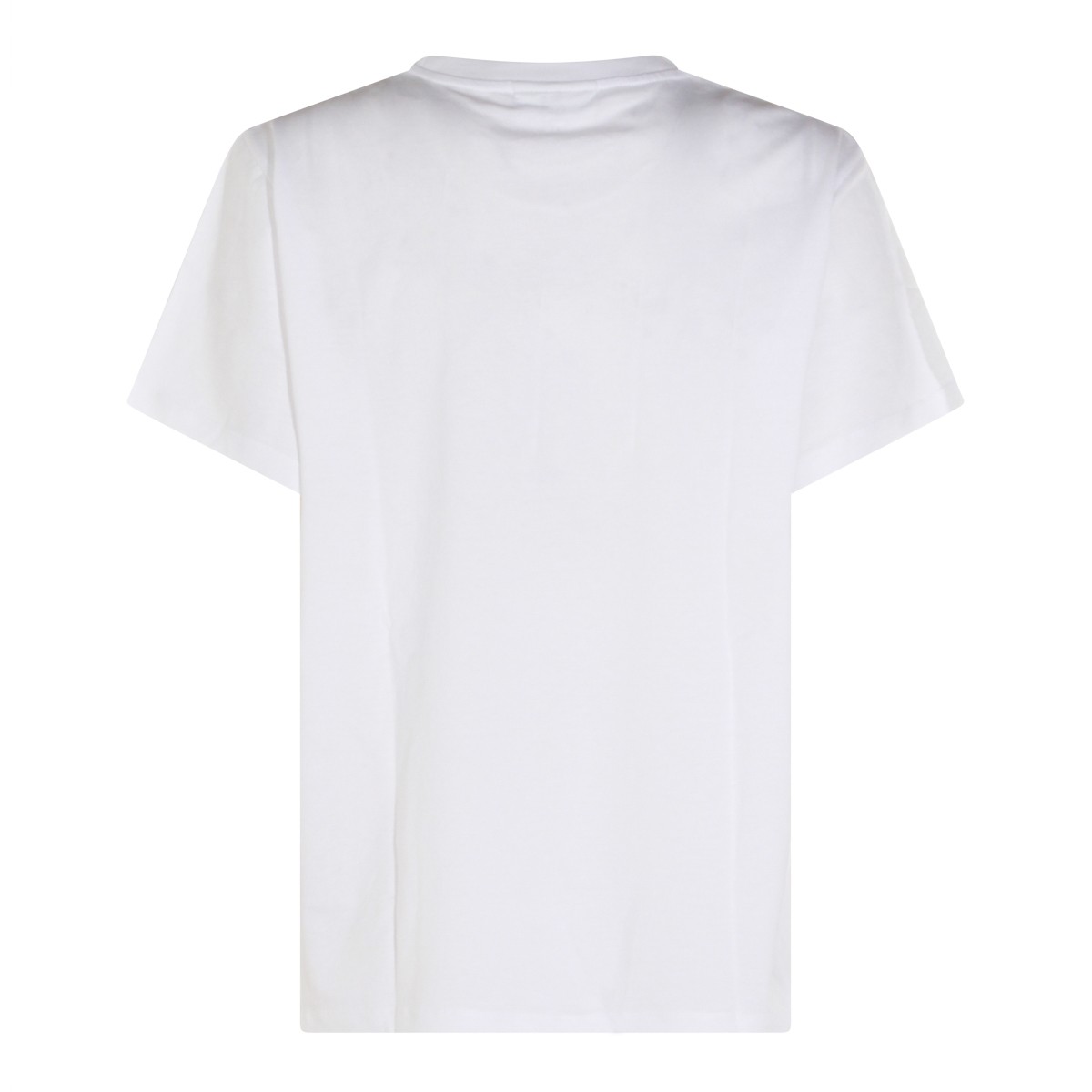 WHITE COTTON T-SHIRT