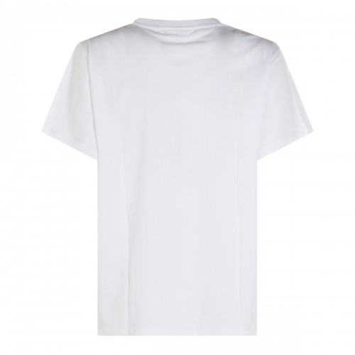 WHITE COTTON T-SHIRT