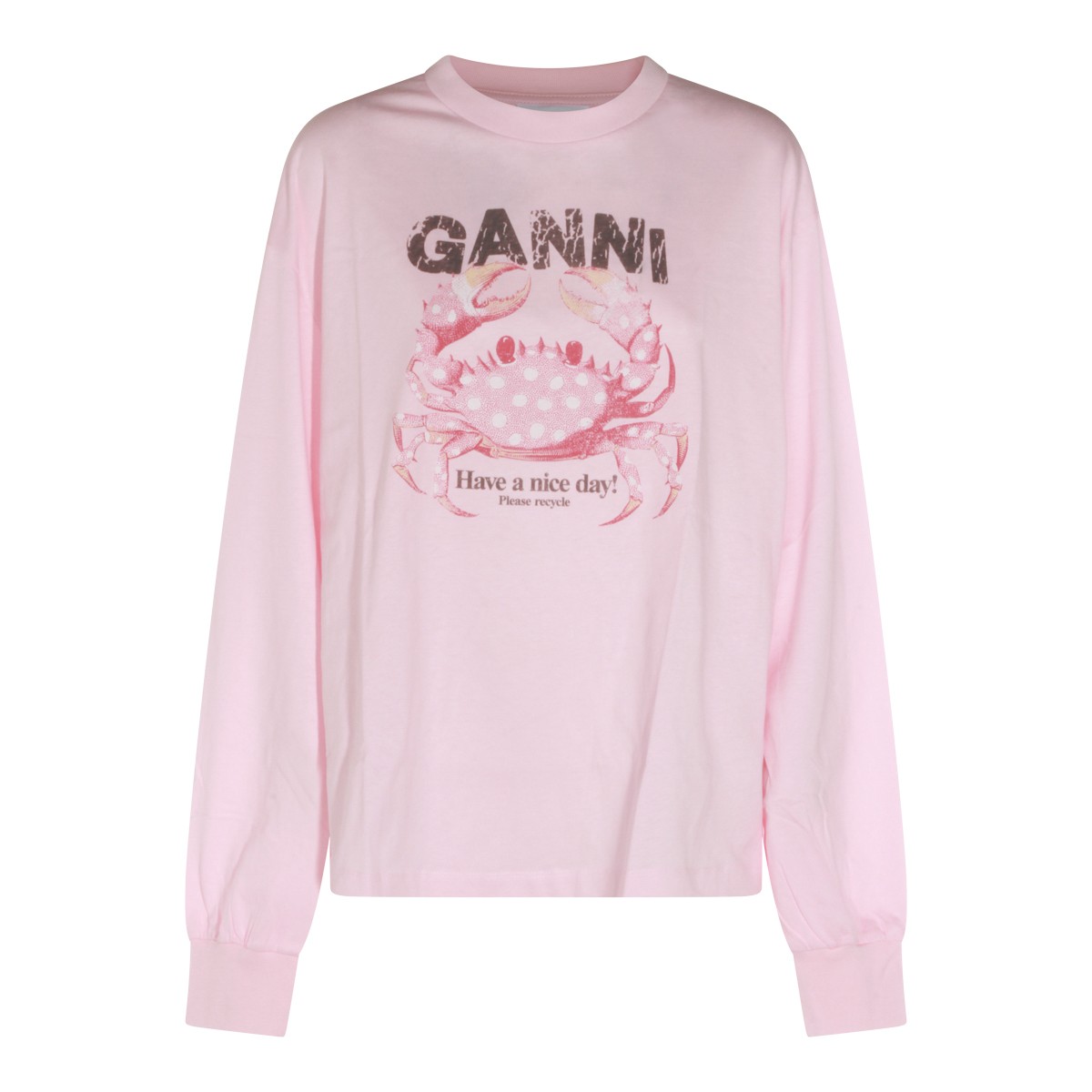 PINK COTTON SWEATSHIRT