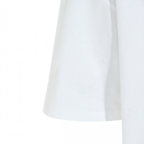WHITE COTTON T-SHIRT