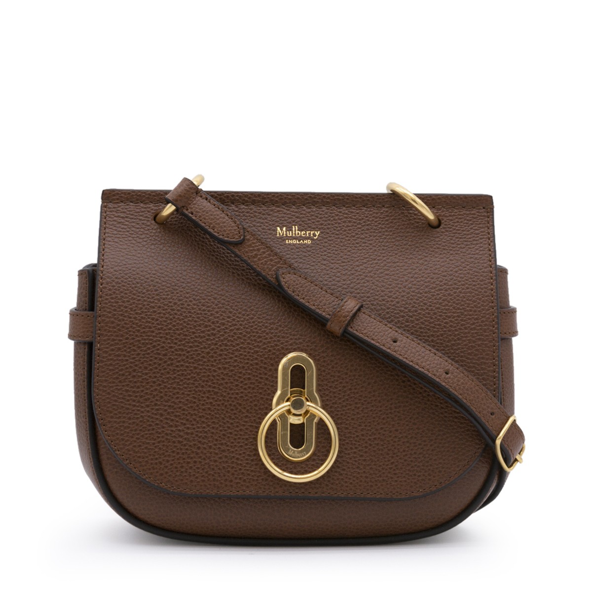 BROWN LEATHER AMBERLEY CROSSBOSY BAG
