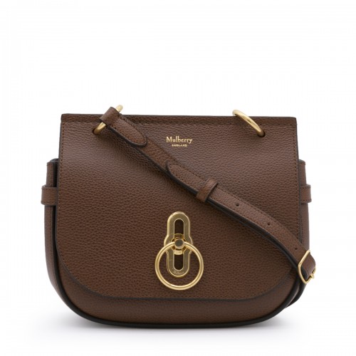 BROWN LEATHER AMBERLEY CROSSBOSY BAG